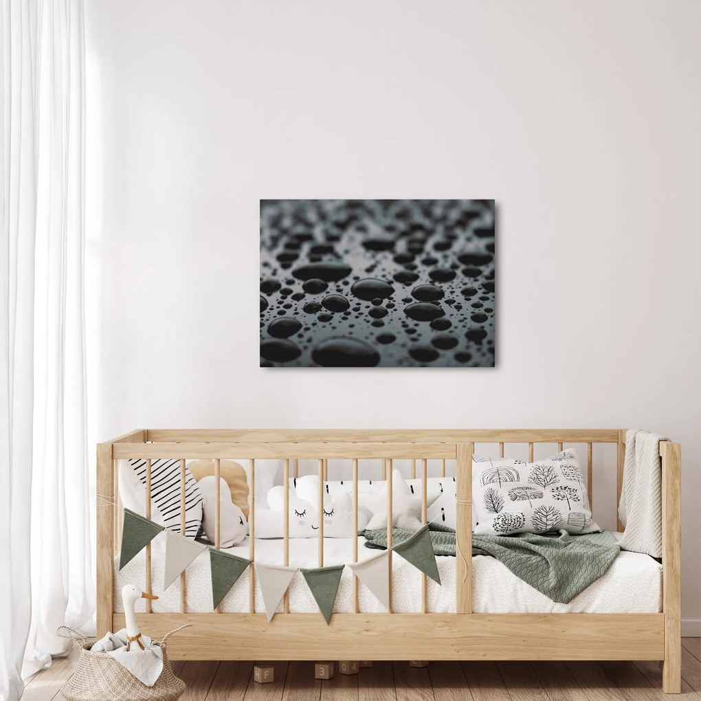 Obraz kropli wody (70x50 cm)