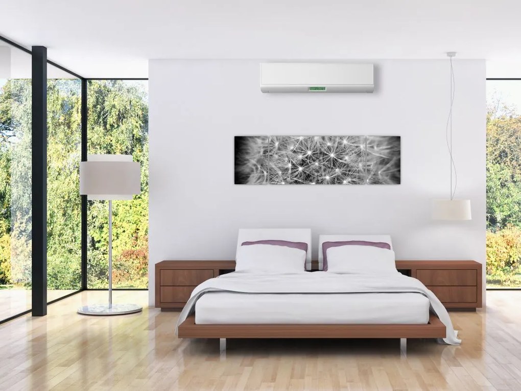 Obraz szarego dmuchawca (170x50 cm)
