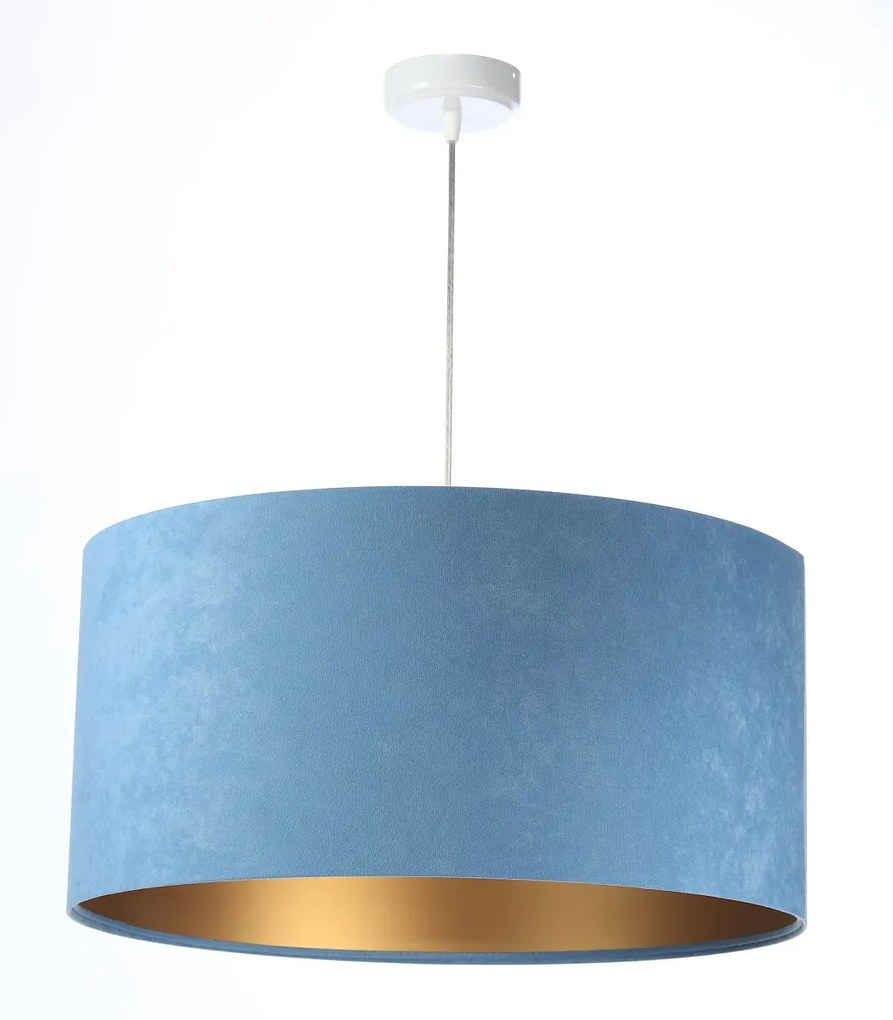 Lampa wisząca HOME 30 błękitna/złota BPS KONCEPT