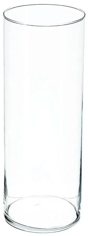 Wazon szklany CYLINDER, 40 cm