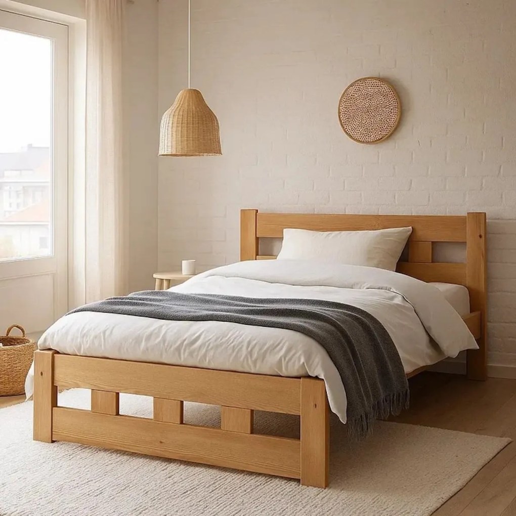 Łóżko sosnowe Bond