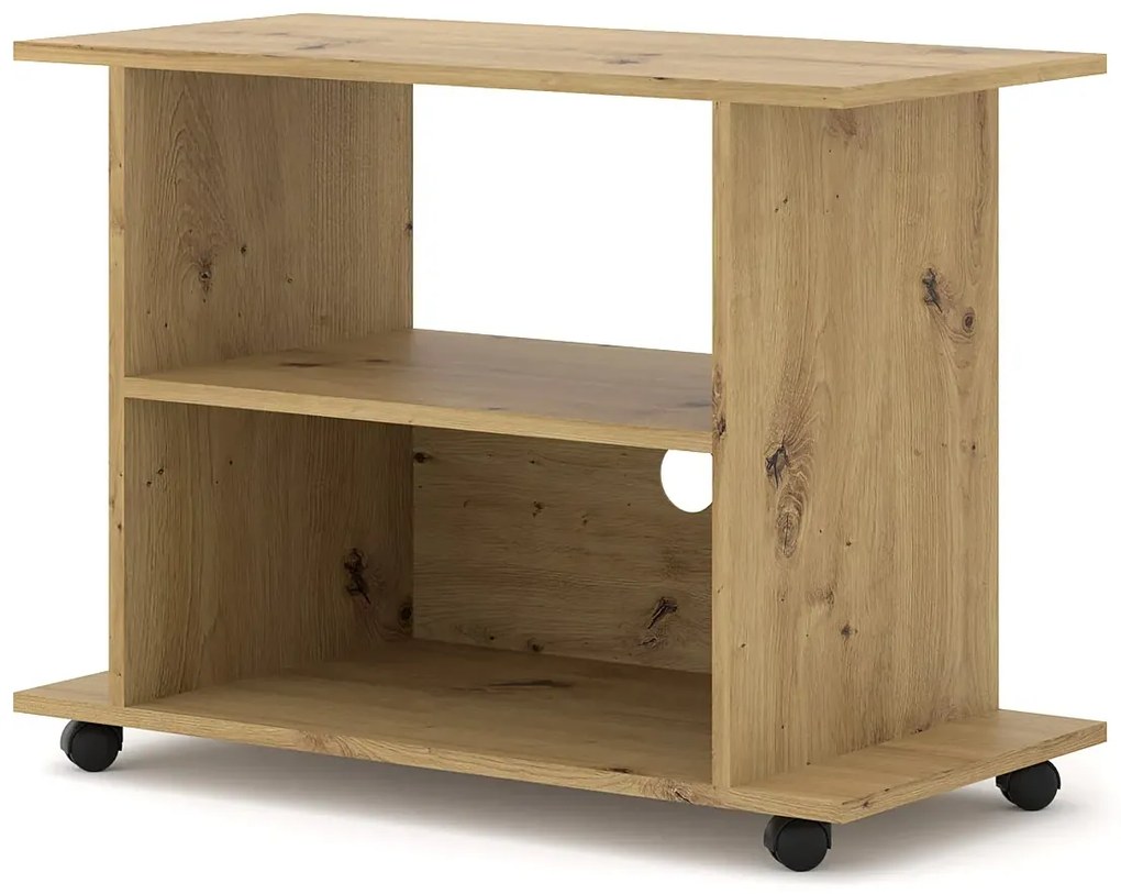 Mobilna Szafka Pod Tv Dąb Artisan C2-E87