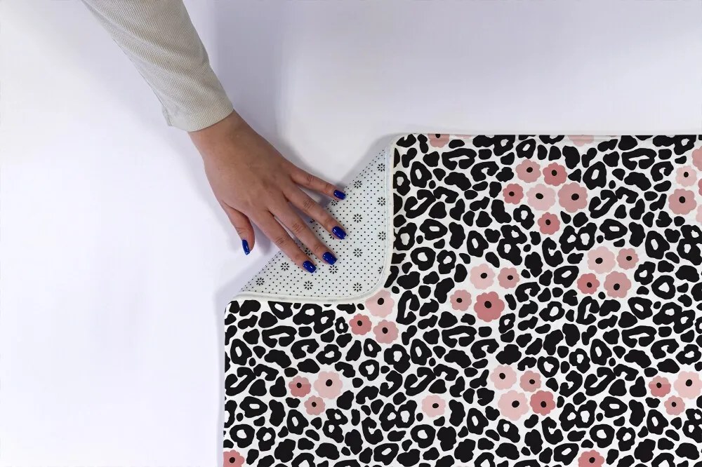 Dywanik łazienkowy antypoślizgowy Dywanik łazienkowy antypoślizgowy Abstrakcja Panterka