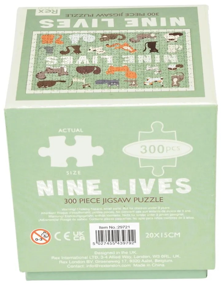Puzzle dla dzieci Rex London Nine Lives