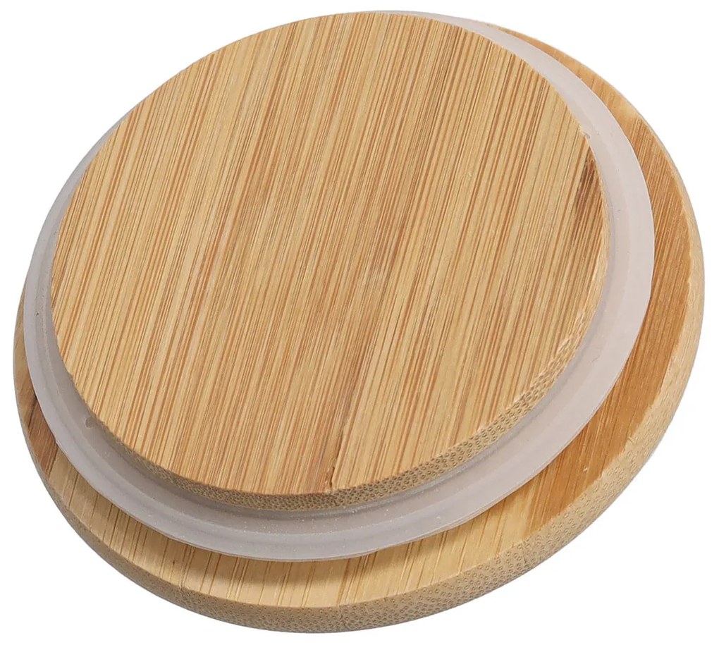 Ceramiczny słoik z wieczkiem, na produkty sypkie, 180 ml