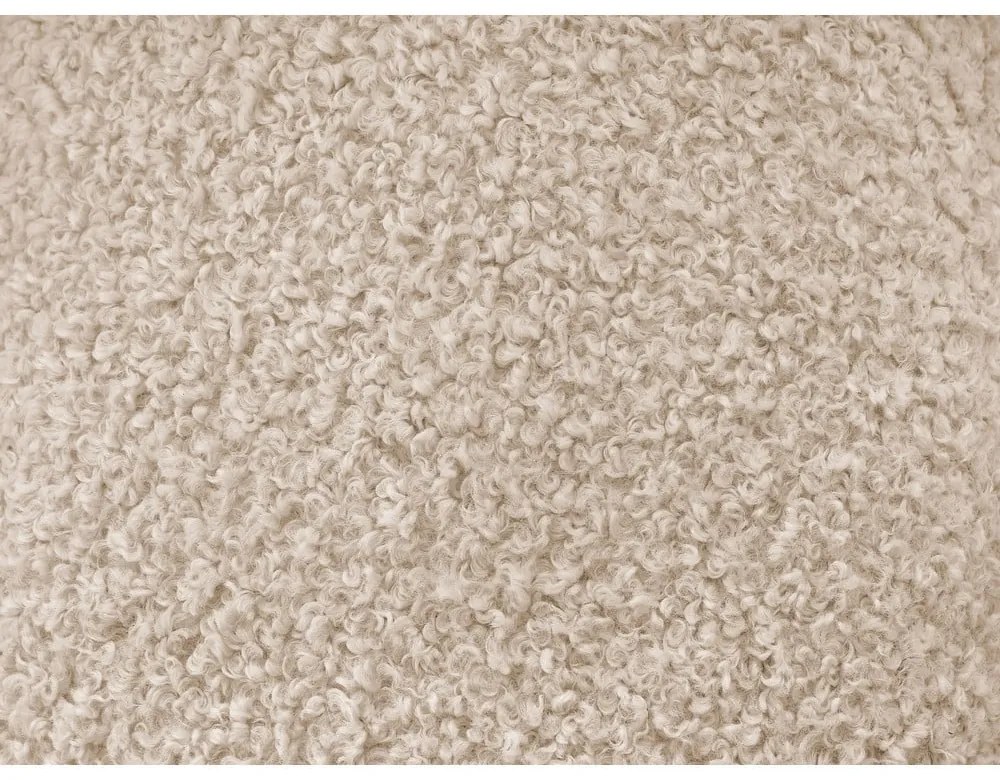 Jasnobrązowa sofa z materiału bouclé 232 cm Hippolyte – Bobochic Paris