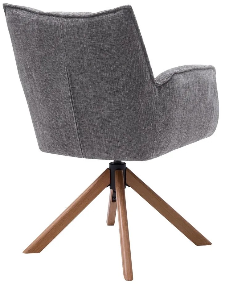 Szare krzesła zestaw 2 szt. Marilla – Unique Furniture