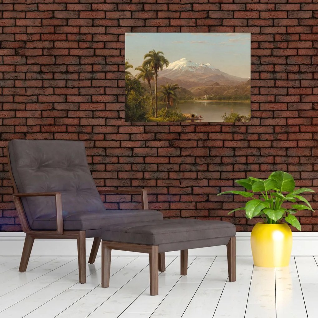 Obraz - Frederic Edwin Church, Tamaca Palms, reprodukcje (70x50 cm)