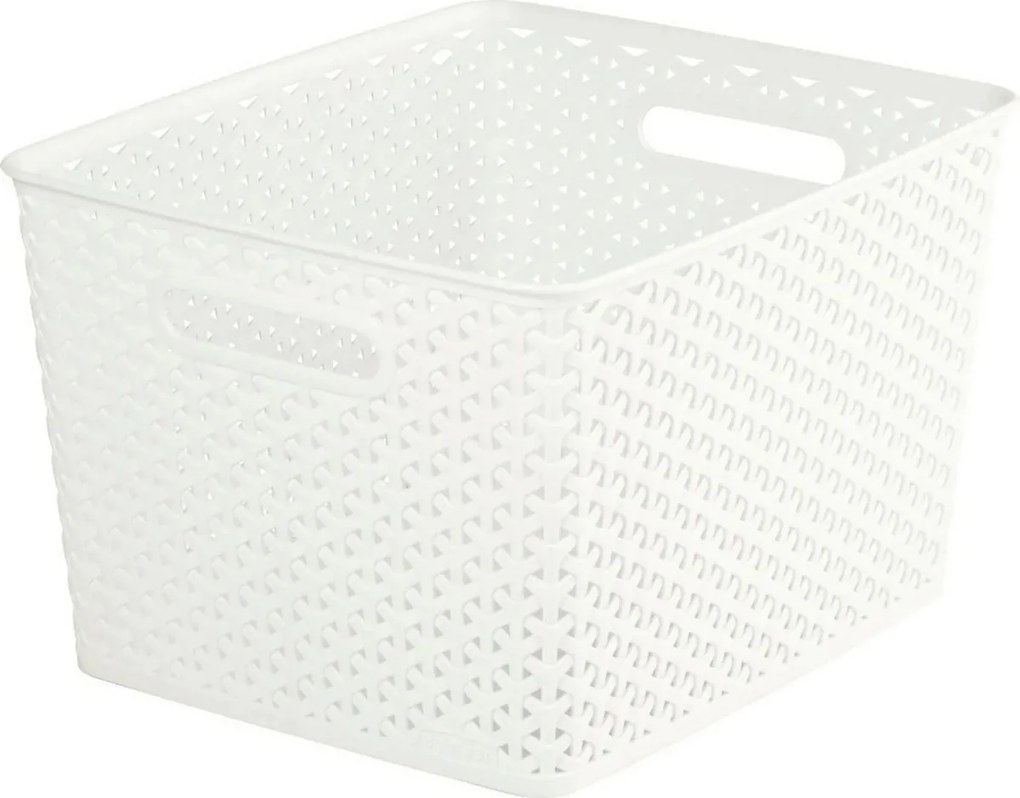 Curver RATTAN 'Y' STYLE Pojemnik do przechowywania duży, kremowy