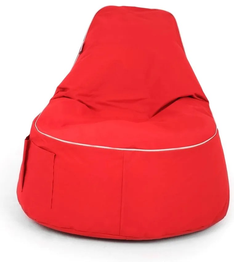 Czerwony ogrodowy worek do siedzenia Golf – Floriane Garden