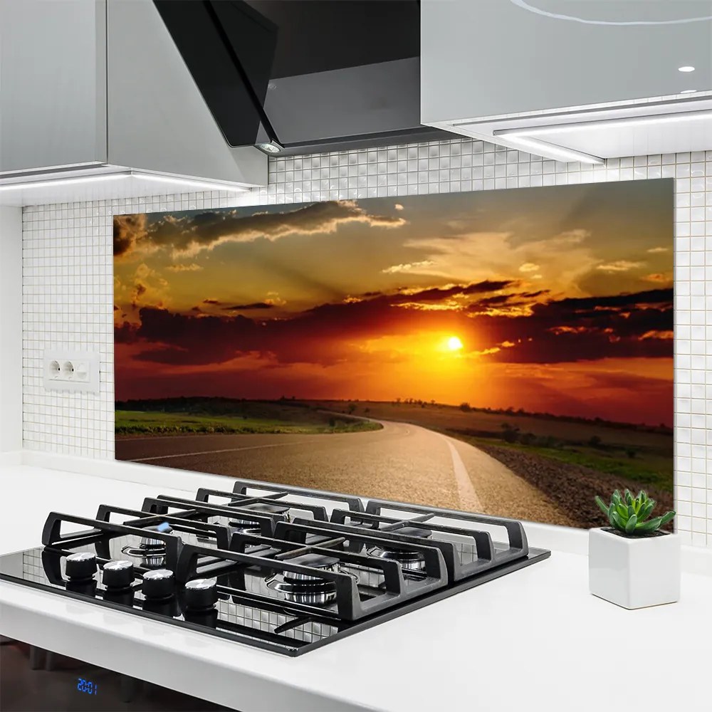 Panel Kuchenny Droga Ku Wschodzącemu Słońcu