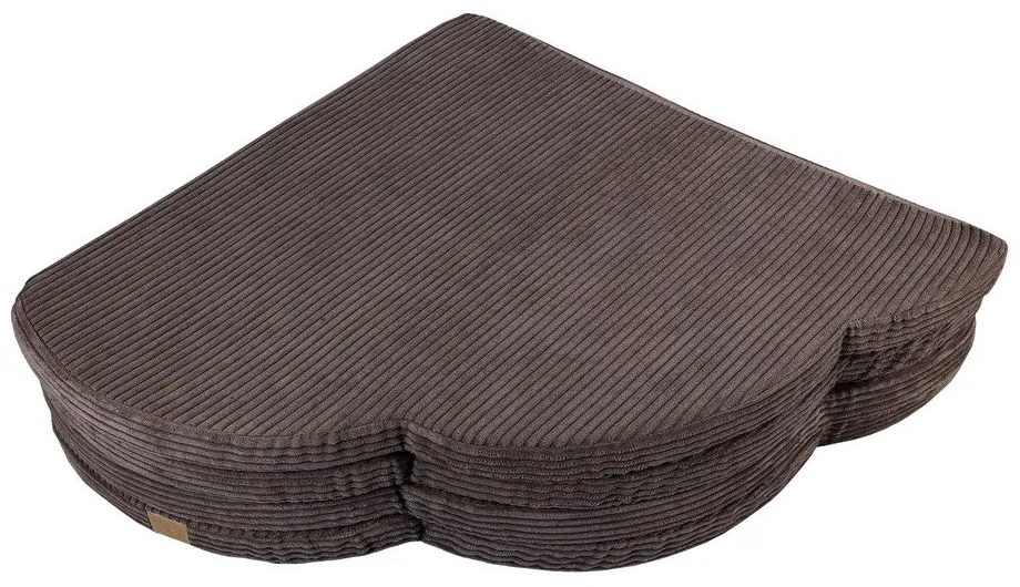 Brązowa mata do zabawy dla dzieci 160x160 cm – Meowbaby