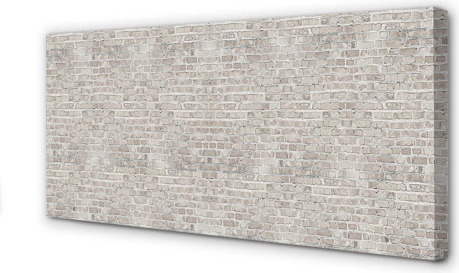 Obraz drukowany na płótnie Dekoracyjna Ściana Z Cegieł