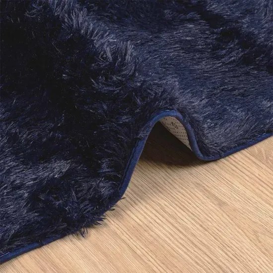 Granatowy dywan kwadrat 160x160 A1-T31