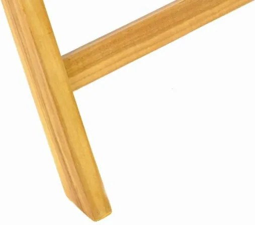 Drewniane krzesło regulowane DIVERO T - drewno tekowe