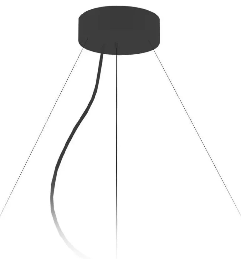 Złota lampa wisząca w stylu glamour 80 cm - EX325 K0-W22