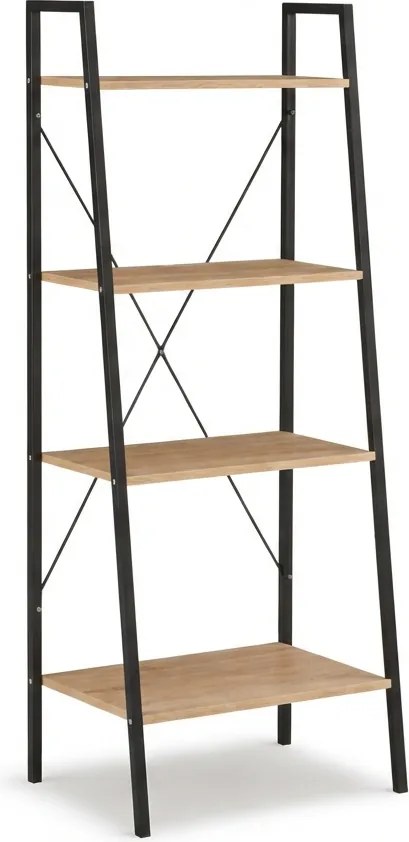 Biblioteka TAYLOR SONOMA 4 półki 147x60 cm, dąb sonoma