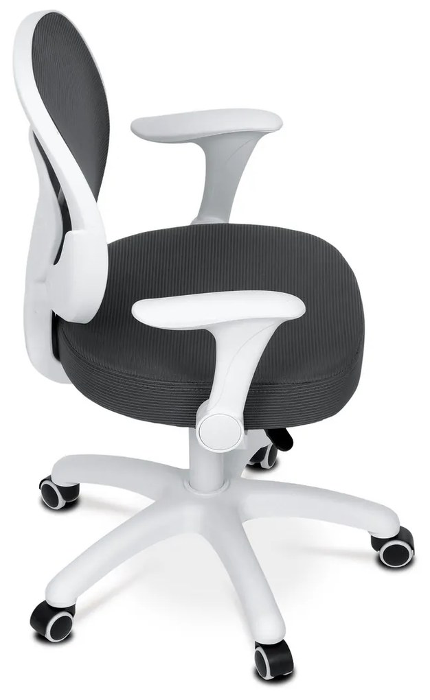 Autronic KA-K1062 GREY Krzesło biurowe, szare