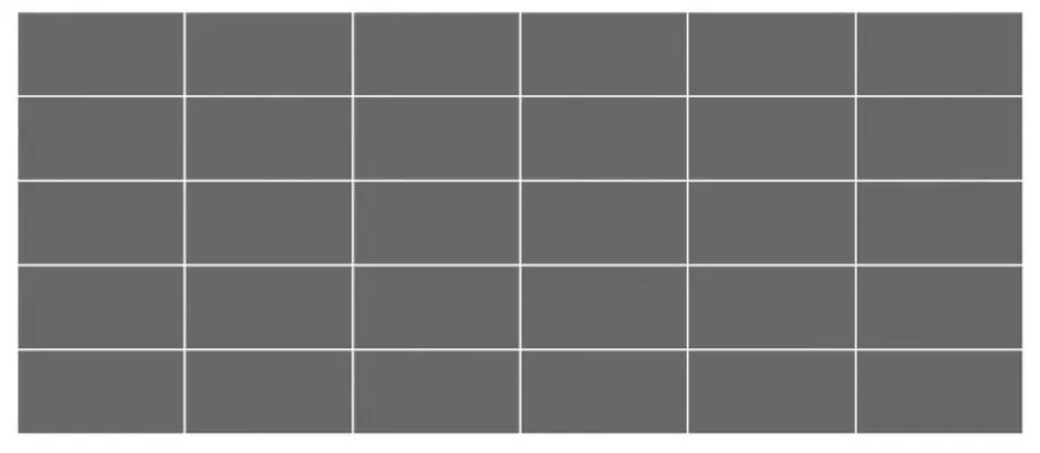 Zestaw naklejek na kafelki 30 szt. 20x10 cm Subway Tiles Grey – Ambiance