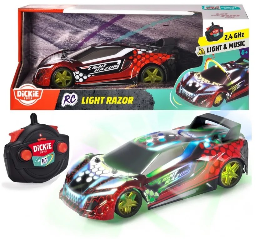 Dickie samochód zdalnie sterowany rc light razor