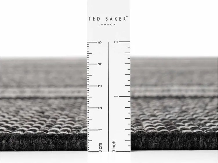 Czarno-kremowy dywan odpowiedni na zewnątrz 160x230 cm Haringey Allington – Ted Baker