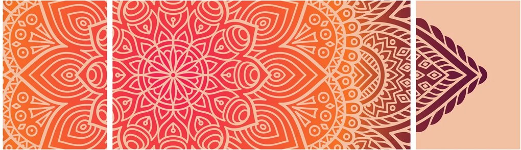 Obraz - Mandala sztuka (170x50 cm)