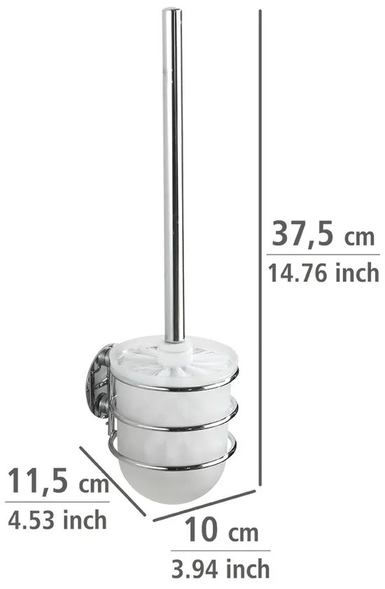 Uchwyt Turbo Loc na szczotkę + szczotka WC, WENKO