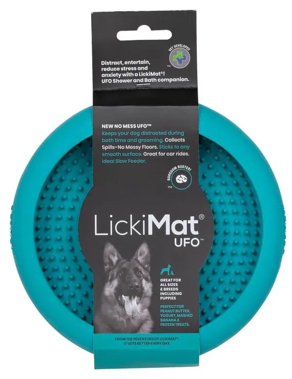 Mata do lizania UFO Turquoise – LickiMat