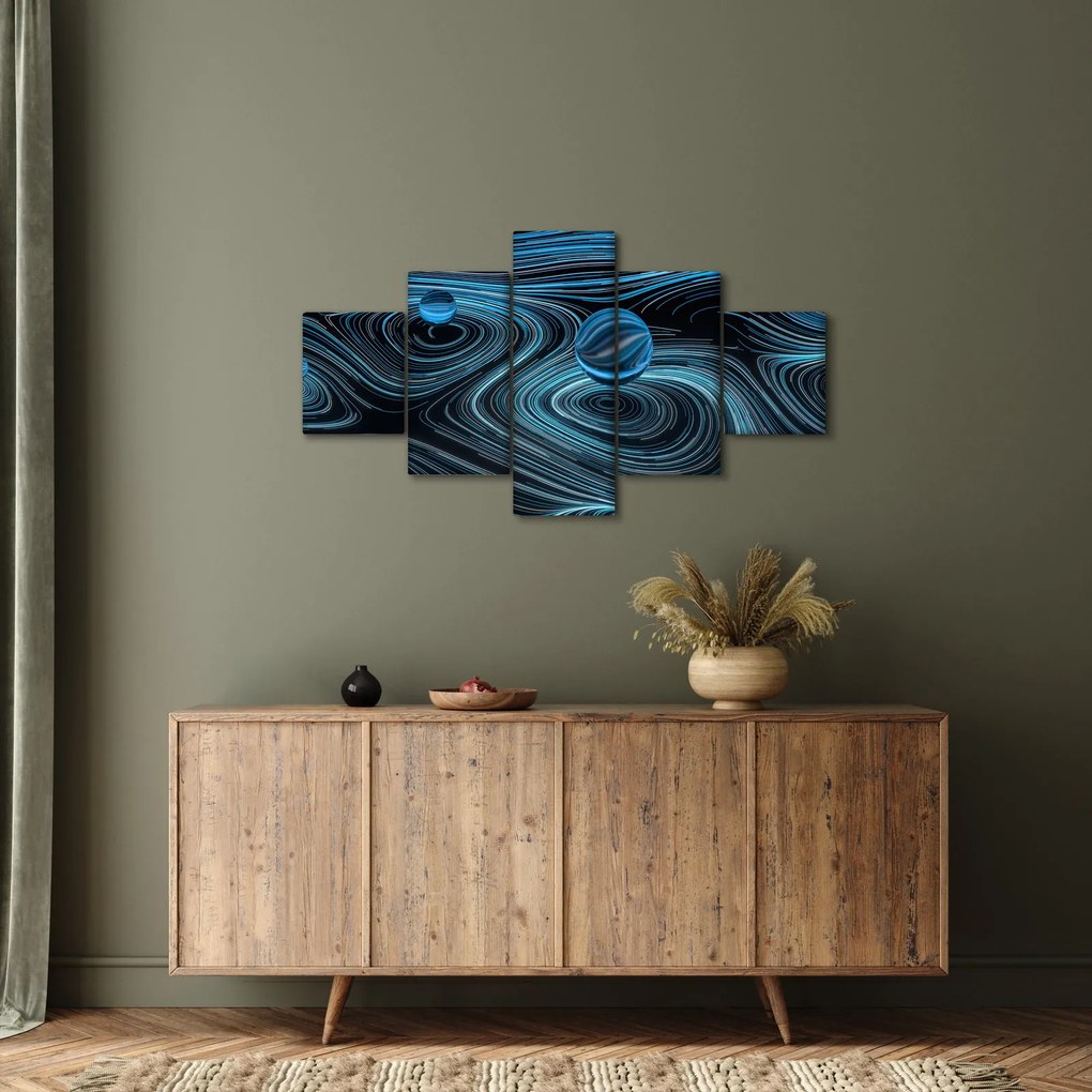 Abstrakcyjny obraz (125x70 cm)