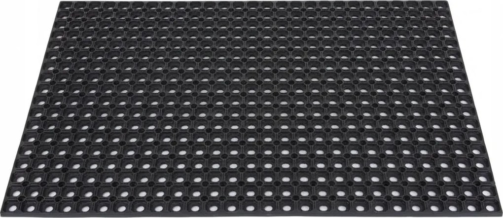 Wycieraczka 80x120cm Gumowa Plaster Miodu Wytrzymała Antypoślizgowa Ażurowa