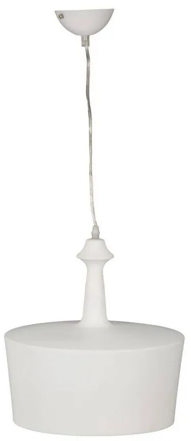 Lampa sufitowa, wisząca, biała, Ø 31 cm