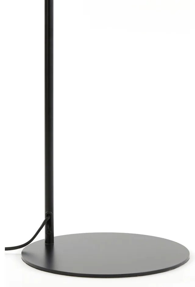 Czarna lampa stojąca (wysokość 155 cm) Lekar – Light & Living