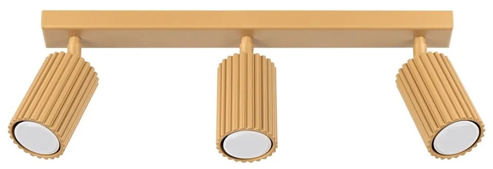 Lampa punktowa w kolorze złota 6,5x45 cm Gleam – Sollux