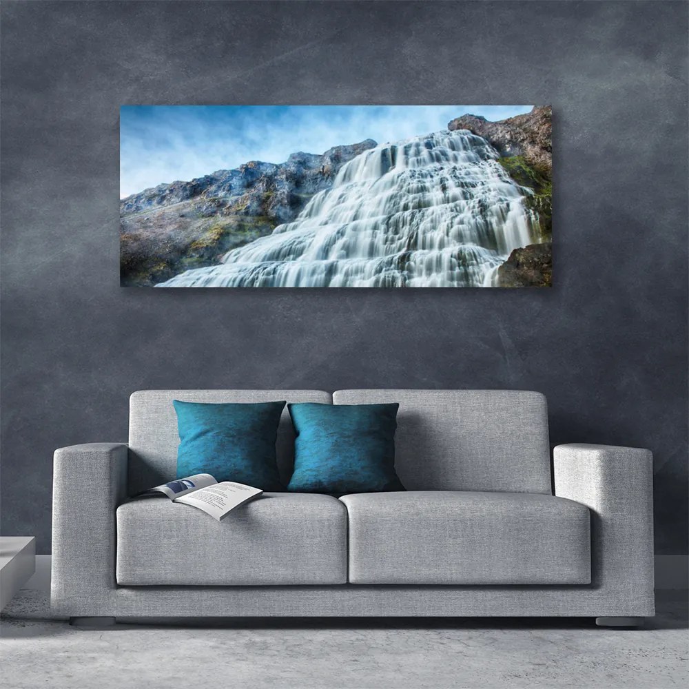 Obraz na płótnie Kaskada Górskiego Potoku