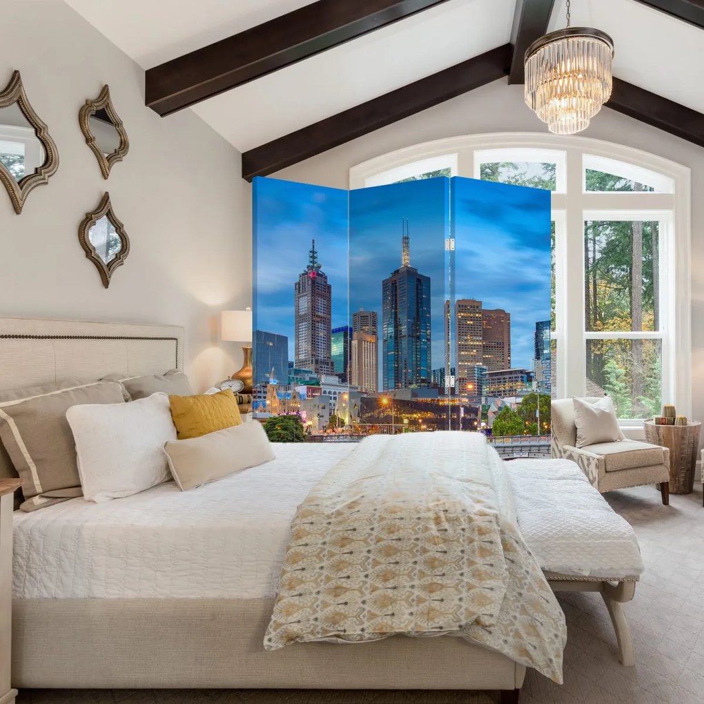 Parawan - Miasto Melbourne (126x170 cm)