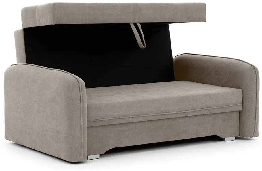 Sofa rozkładana z funkcją spania LAINE beżowa ELTAP