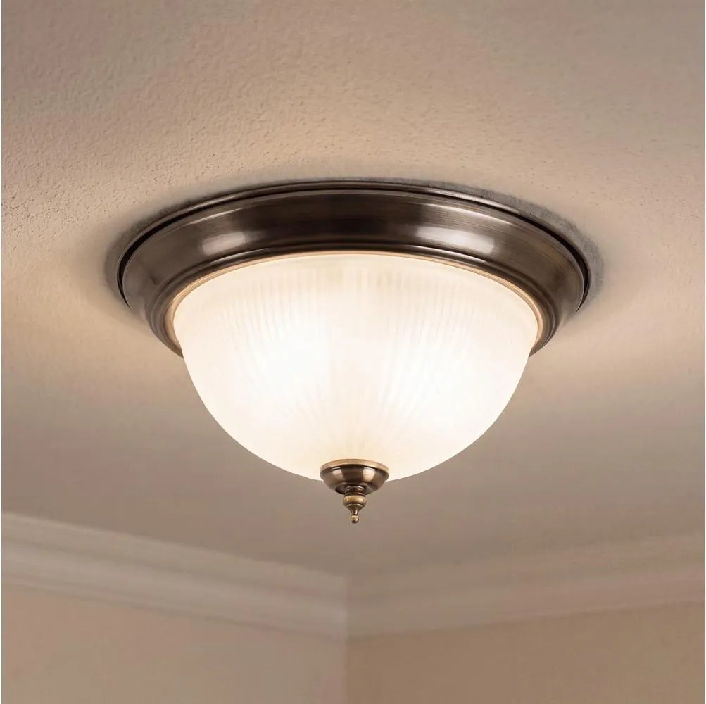 BRILAGI - Lampa sufitowa FRESCO 2xE27/40W/230V śr. 28 cm mosiądz