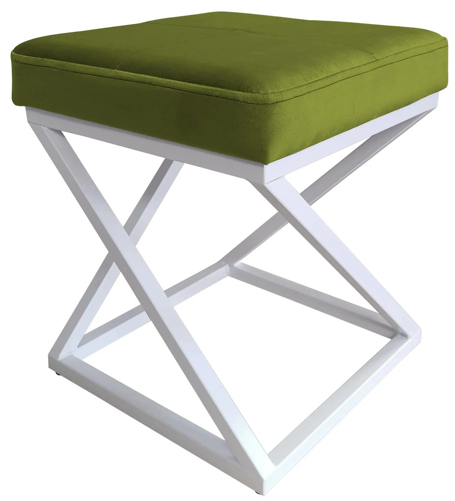 Pufa ZOA LOFT podstawa biała BL75