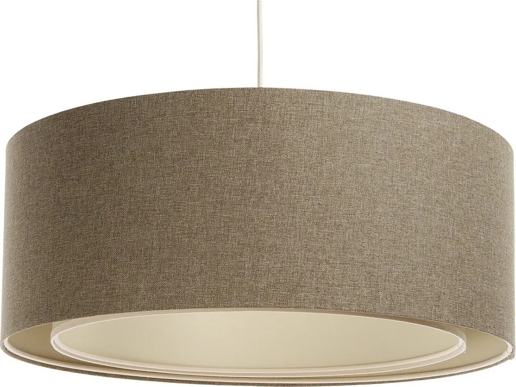 Lampa wisząca ERUTAN DOUBLE 60 brązowa