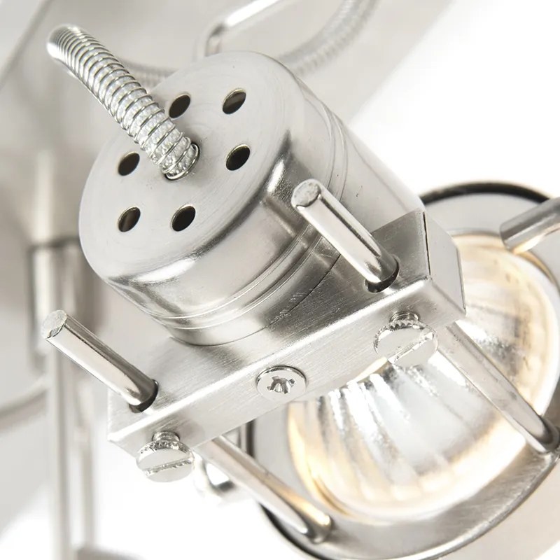 Industrialny reflektor stalowy 3-światłowy obrotowy i pochylny - Suplux