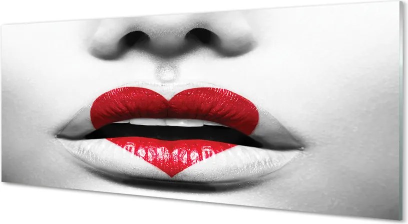 Panel nad Blat Kuchenny Usta w Kształcie Serca
