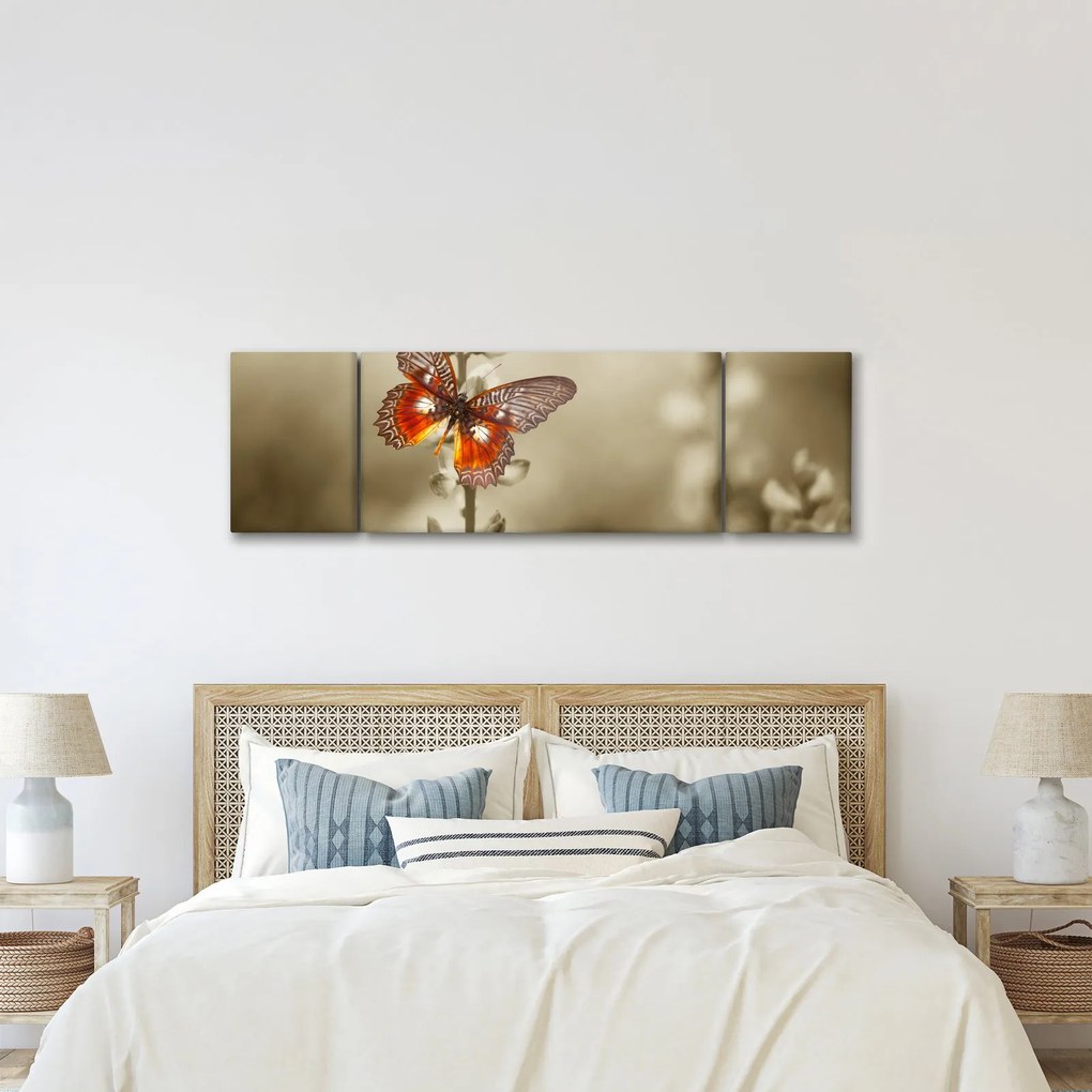 Obraz motyla (170x50 cm)