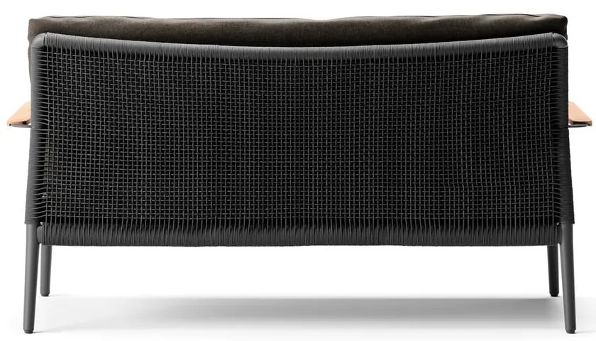 Ciemnoszara sofa ogrodowa Ray – Diphano