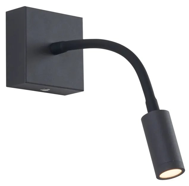 Nowoczesny Kinkiet / Lampa scienna czarny z możliwością ściemniania, ładowalny - Harper Nowoczesny Oswietlenie wewnetrzne