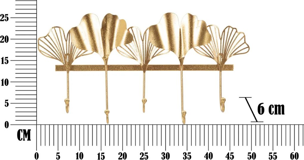 Ozdobny wieszak ścienny GINKO