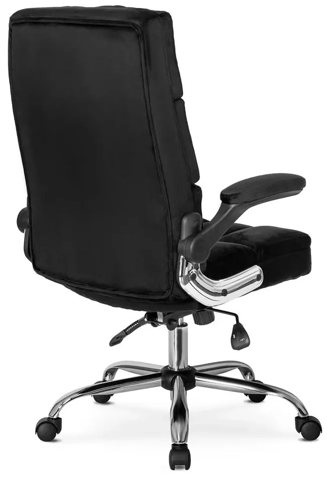 Nowoczesny czarny biurowy fotel gabinetowy C3-A35