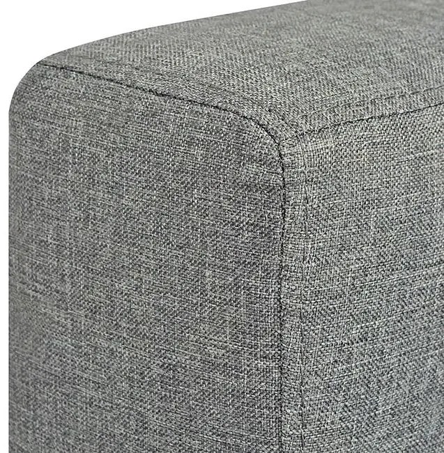 Trzyosobowa jasnoszara sofa loftowa - Telva 3Q