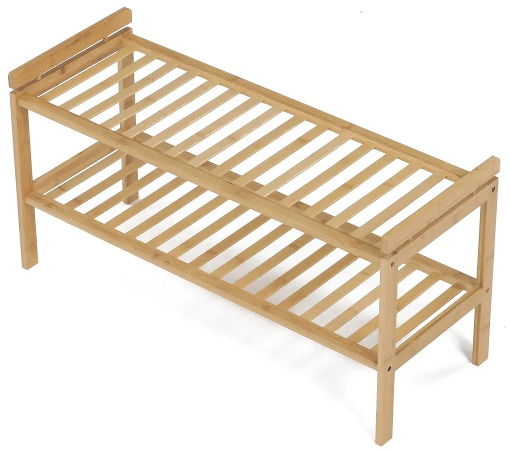 Szafka na buty B011 NAT, bambus