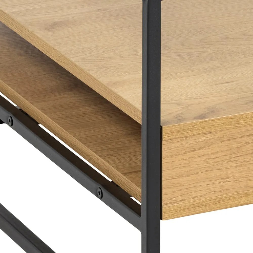 Stolik ze szklanym blatem 80x80 cm Randolf – Actona