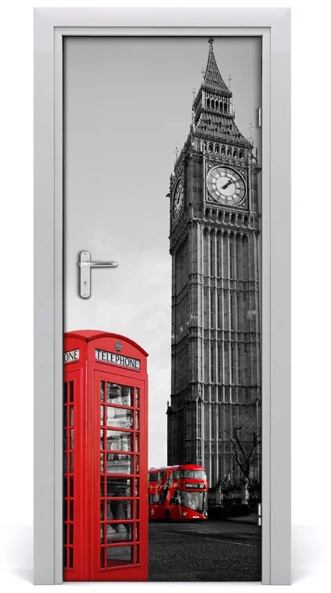 Fototapeta samoprzylepna na drzwi Big Ben Londyn